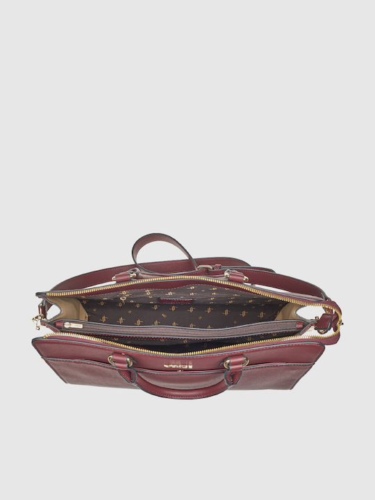 Women's Bag Handbag Burgundy