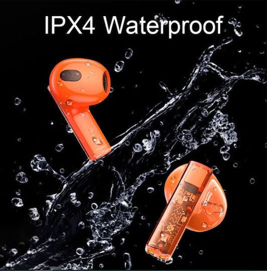 Remax Cozybuds 6C Bluetooth-Freisprecheinrichtung Kopfhörer mit Ladeetui Orange