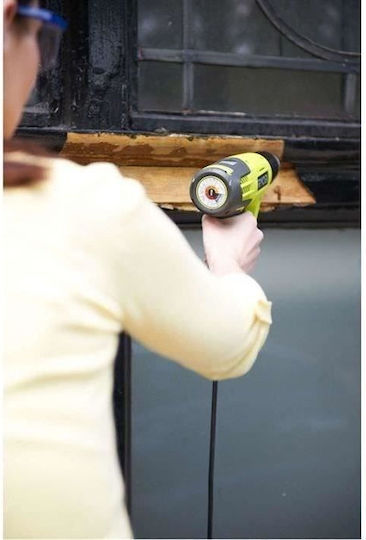 Ryobi EHG 2020 LCD Pistol termic cu control de temperatură până la 650°C