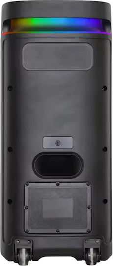 Karaoke Speaker with Wireless Microphones and Lighting Effects BTS-1990 719909 Black