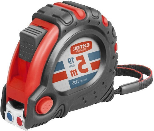 Extol Premium Tape measure Μετροταινία 19mm x 5m