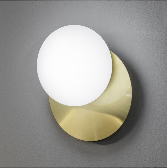 Ideal Lux Lamp Wall with Socket GX53 Gold 25x12.5x21cm