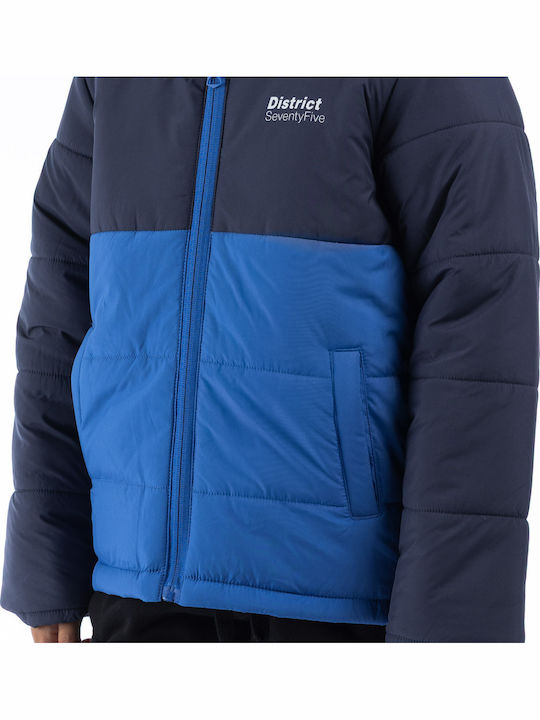 Kids' Casual Jacket with Hood Blue