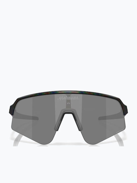 Oakley Lite Sweep Мъжки Слънчеви очила с Многоцветен Рамка и Сив Поляризирани Леща