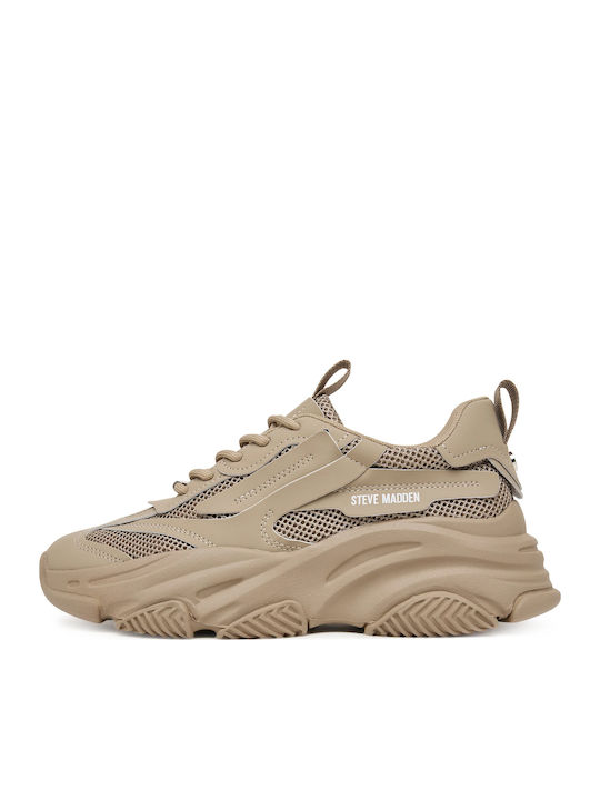 Steve Madden Possession-e Sneakers Dark Taupe