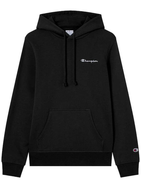 Sweatshirt with Hood Black