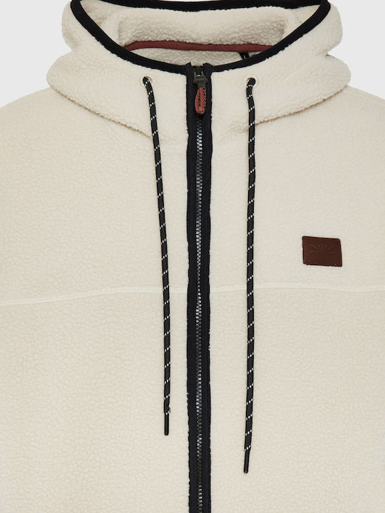 Men's Fleece Hoodie White