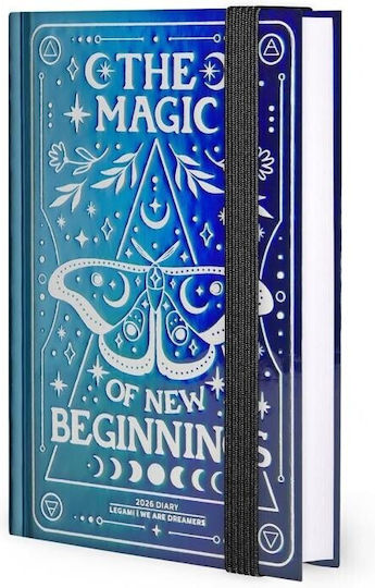 Legami 12-Month Small Daily Diary 2026 9.5x13.5cm Photo Moth Special Edition Ag2612109