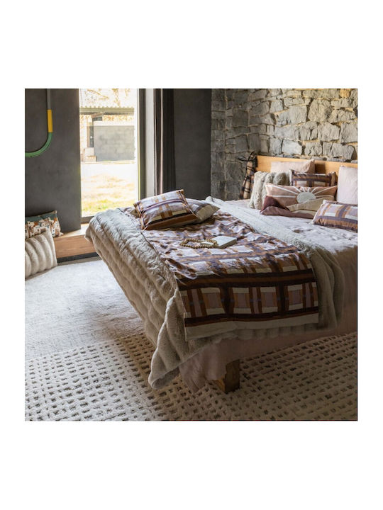 Vivaraise Astrid Ριχτάρι Πολυθρόνας Γούνινο 140x180εκ. Grege