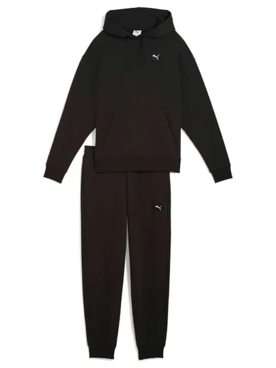 Sweat Sweatpants Set Black