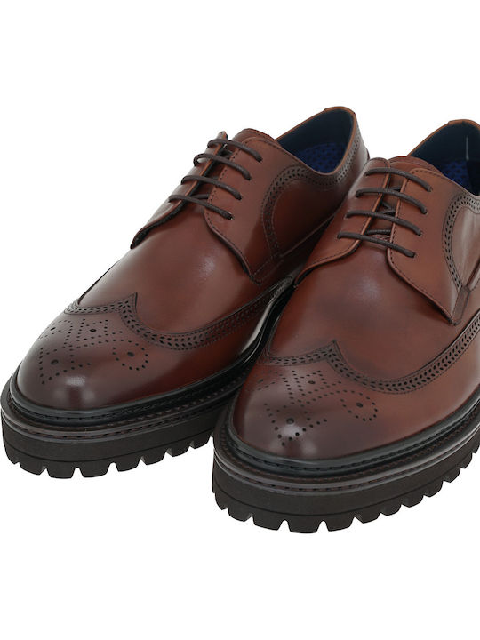 Men's Leather Casual Shoes Tabac Brown