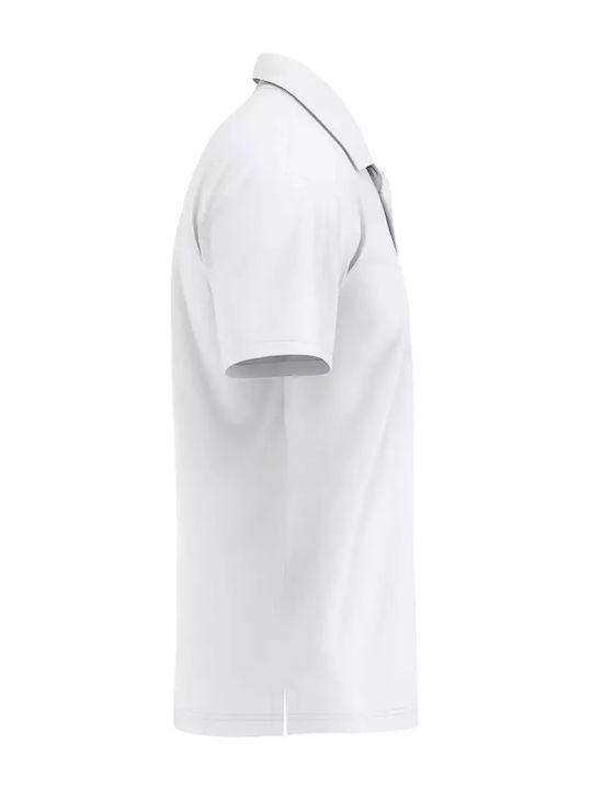 JRC Kuwait Ανδρικό Διαφημιστικό T-shirt Κοντομάνικο White