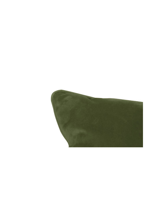 Fatboy Sofa Cushion Velvet Recycled Deep Green 50x50cm