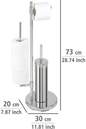 Wenko Universalo Inox Банята на Пингал Сив