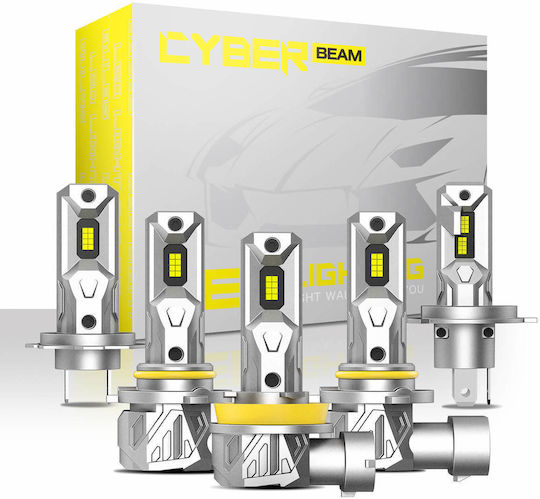 Lamps Car & Motorcycle Ip68 A900 C8 Cyberbeam HB4-9006 LED 6500K Cold White 12-24V 60W 2pcs