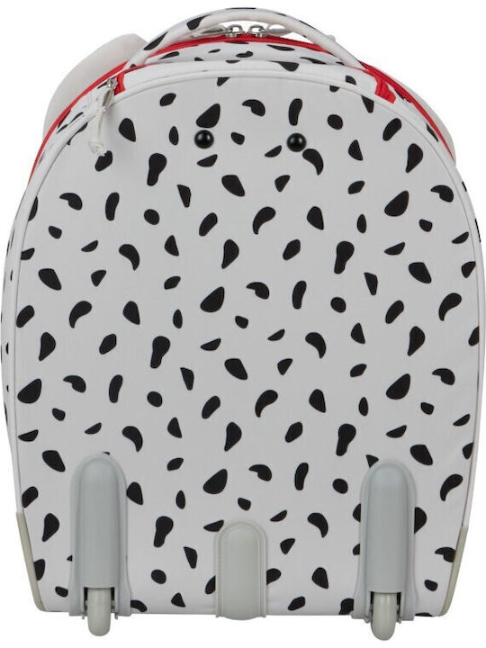 Samsonite Happy Sammies Kids Cabin Travel Suitcase Black and White with 4 Wheels