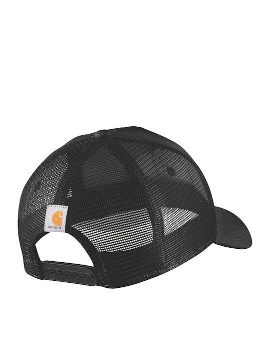 Καπέλο Carhartt Twill Mesh-back Script Patch Cap Black