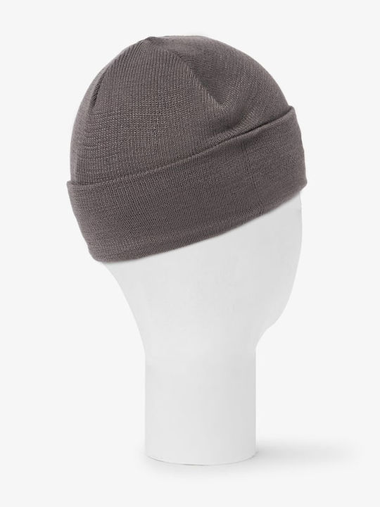 Beanie Männer Beanie Gestrickt in Gray Farbe