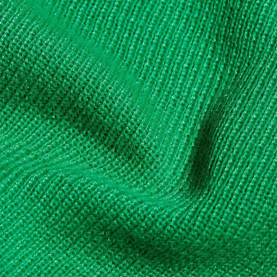 Beanie Unisex Beanie Gestrickt in Grün Farbe