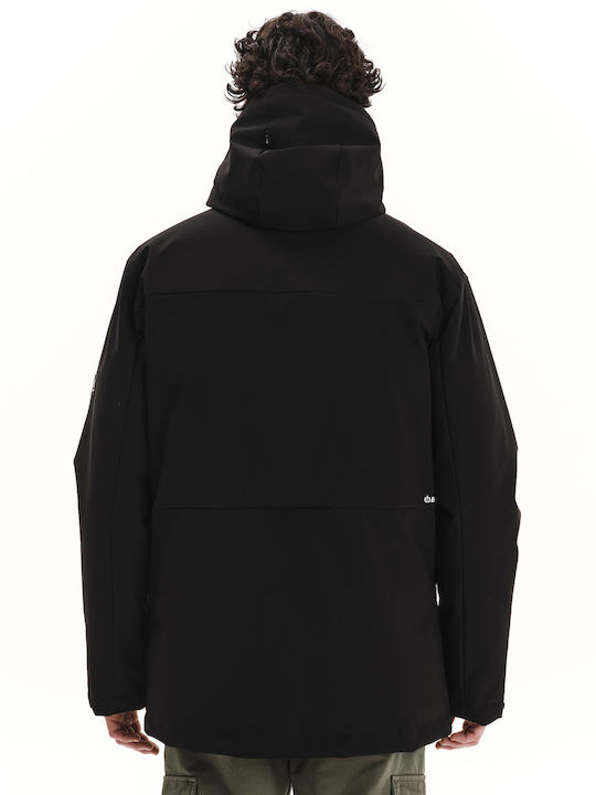 Winter Jacke Parka Wasserdicht Schwarz