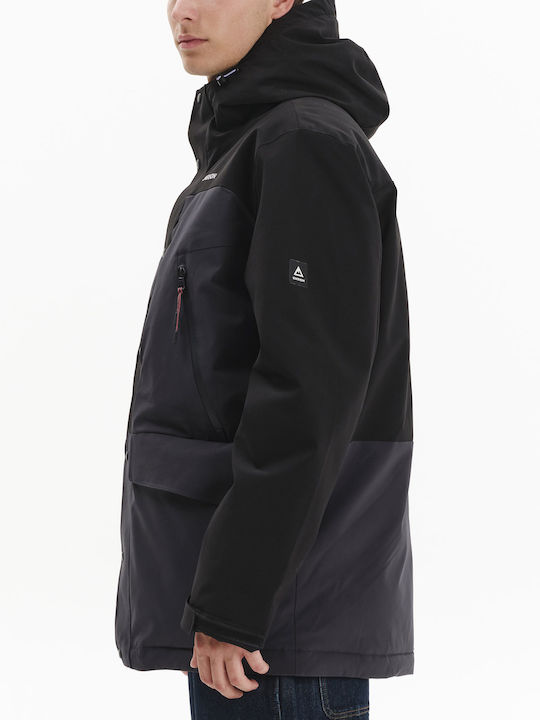 Winter Jacket Parka Waterproof Ebony-Black
