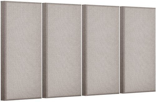 3D Wall Panels Adhesive Brown 59.944x29.972cm 4 Pieces