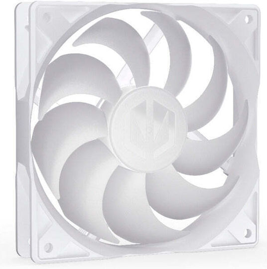Endorfy Stratus Case Fans 120mm 1400rpm with ARGB Lighting and Connection 3-Pin / 4-Pin PWM White