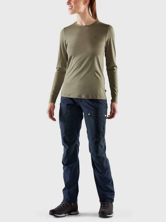 Abisko Wool Bluza Damă Neagră