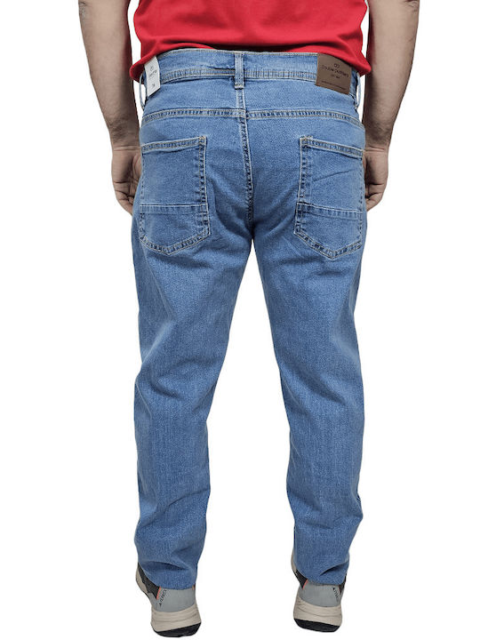 Men's Jeans Pants Elastic with Regular Fit Lt Blue