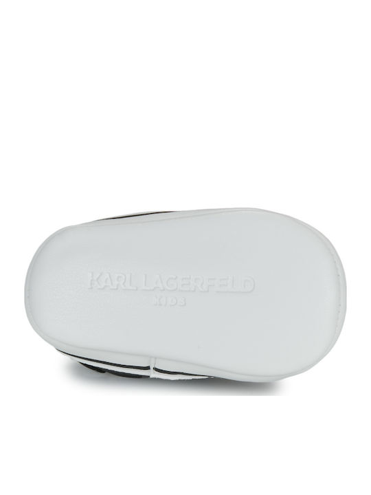 Karl Lagerfeld Бебешки Маратонки Черен