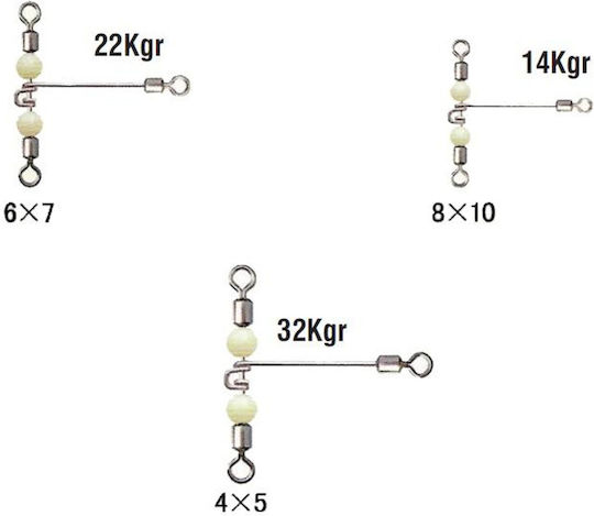 Pregio Пръстен За Разделяне На Тел Трипъл Ym-1028 4x5