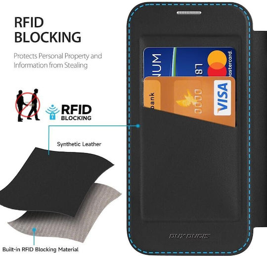 Dux Ducis Skin X Pro Series Book Black (iPhone Air)