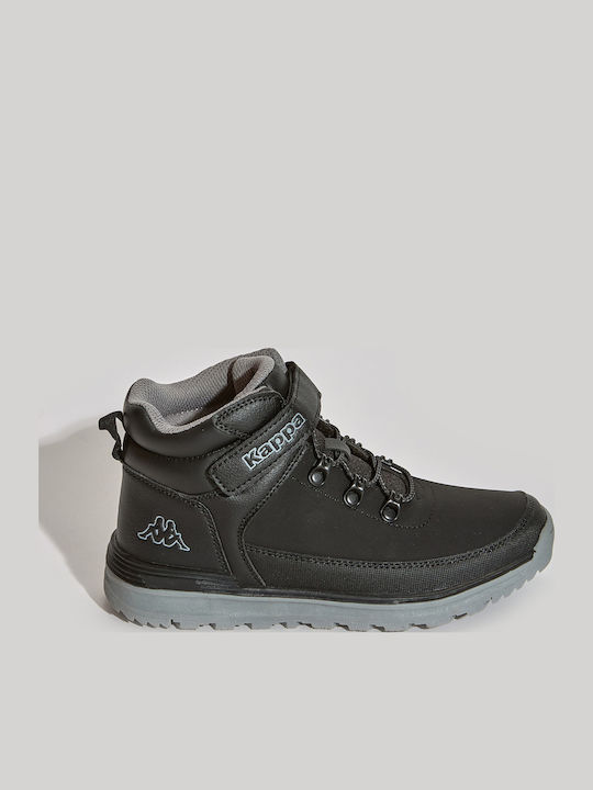 Monsi Kids Boots with Velcro Black