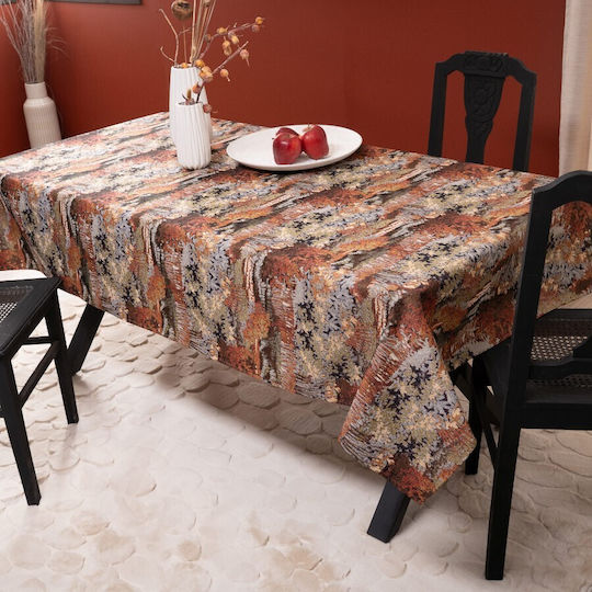 Teoran Față de masă Din Bumbac Zamora Multicolor 140x220cm