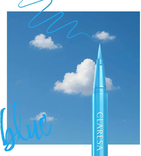 Claresa Pastel Waterproof Pen Eye Liner Blue