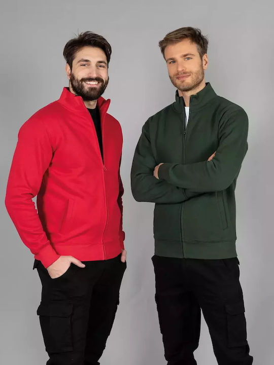 JRC Men's Long Sleeve Promotional Cardigan Orange