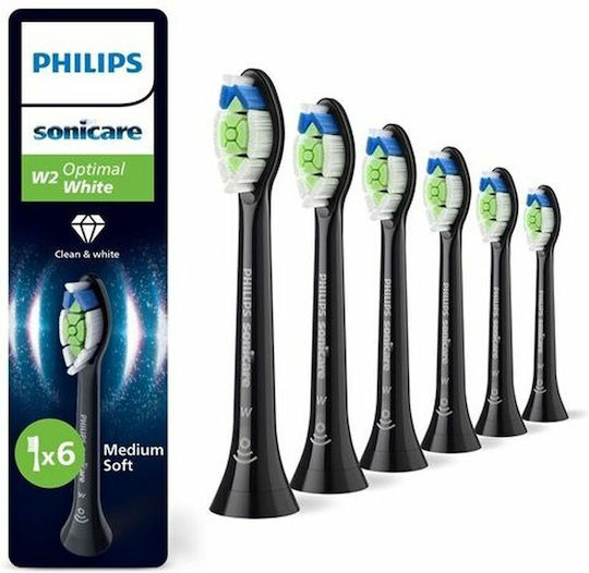 Philips Sonicare Optimal Ανταλλακτικά για Black HX6066/88 6τμχ