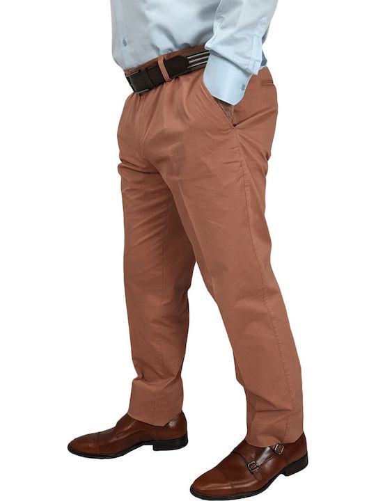 Trousers Chino in Regular Fit Copper