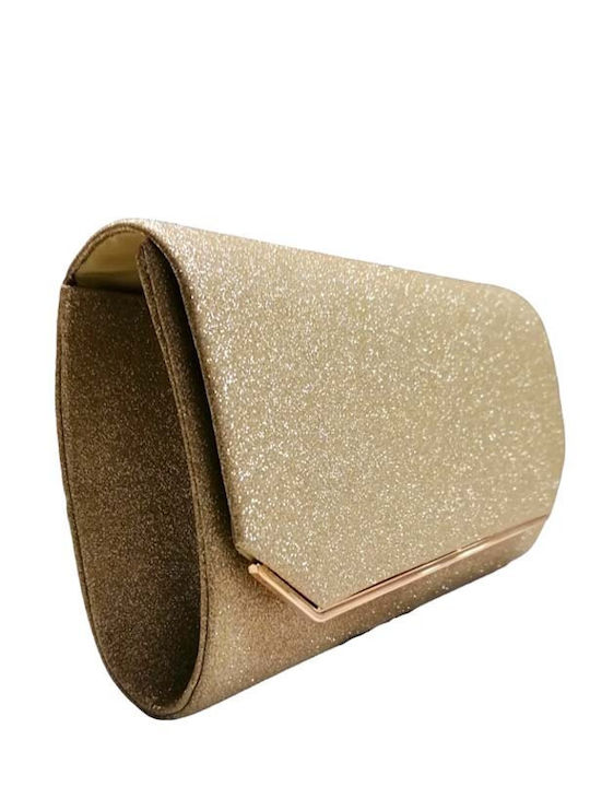 Vintage Τσαντάκι Glitter West Gold