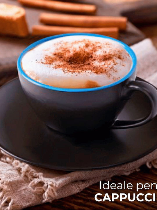 Miamio Set Căni Cappuccino De ceramică Multicolore 175ml 6buc
