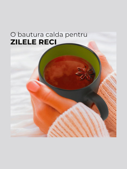 Miamio Set Căni Maro De ceramică Multicolore 350ml 6buc