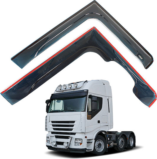 Set 2 Wind Deflectors Iveco Stralis 2003-16