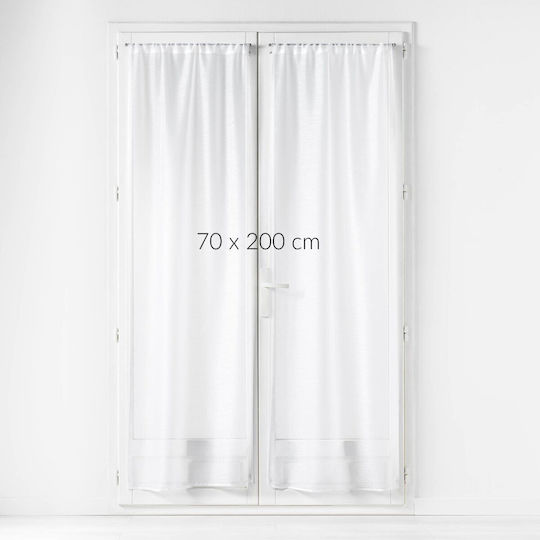 Eurofirany Mit Grommets Weiße 70x200cm