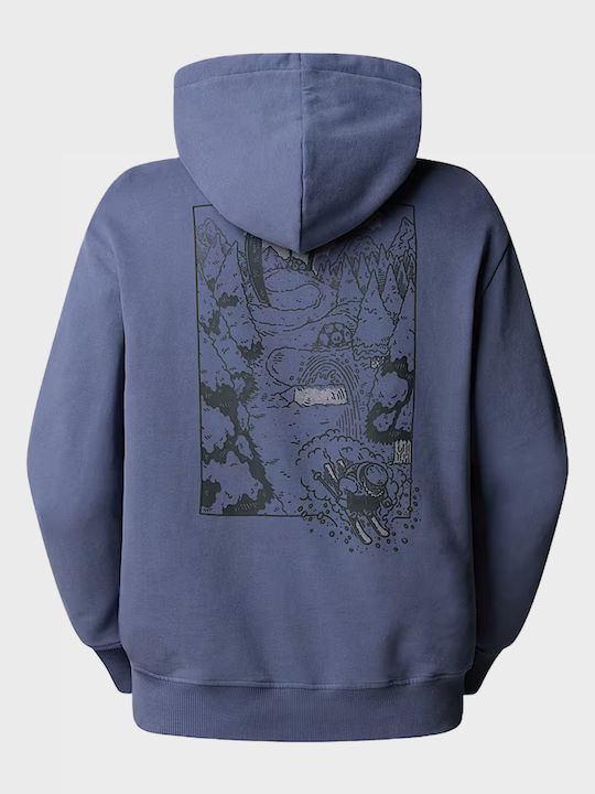 Sweatshirt mit Kapuze Blue