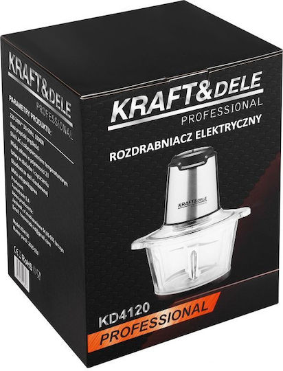 Kraft & Dele Mini Chopper 350W With 2L Capacity