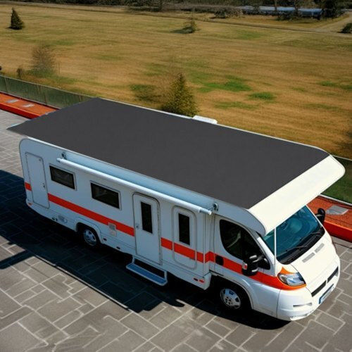 Vevor Roof Roll 10 X 15 Ft 3.05 X 4.57 M 45 Mil Epdm Rubber Roof Long Lifespan & Weather Resistant Withstands Harsh Temperatures Flexible & Easy Installation Roof Underlayment Rvs Roofs Ponds