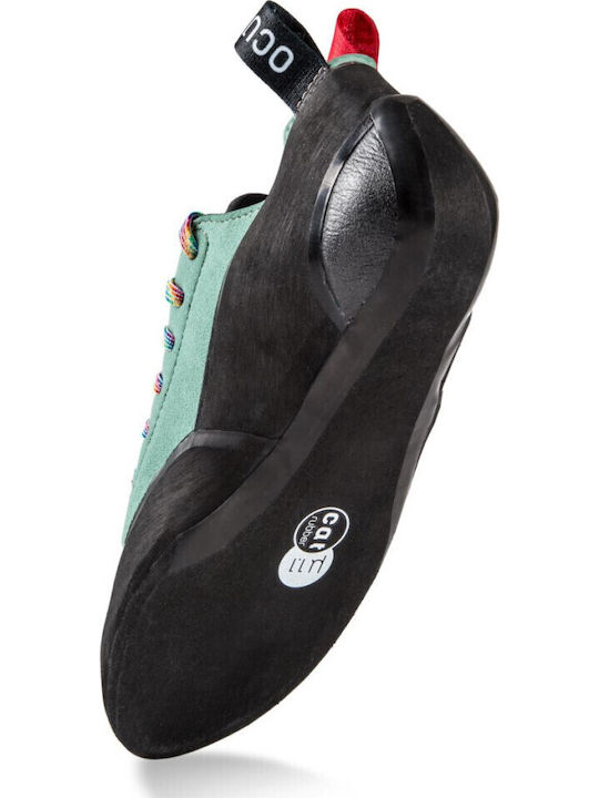 Ocun Striker Lu Unisex Asymmetrical Climbing Shoes Green