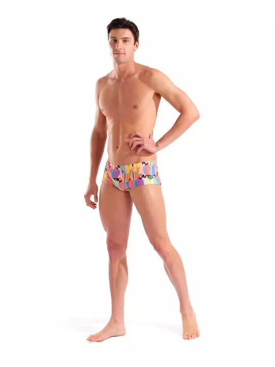 Waist Short Men's Swimwear Shorts Multicolour Floral