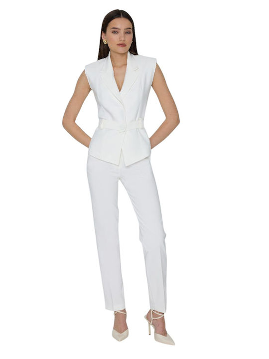 Women's Vest Ecru