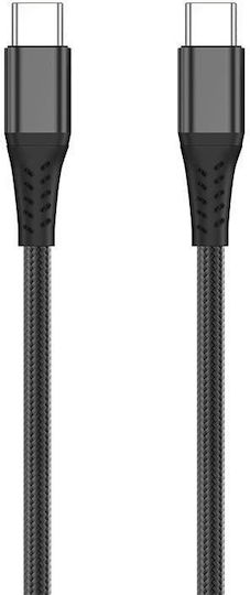 Redled USB 2.0 Kabel USB-C Männlich - USB-C 18W PD Schwarz 1m 511563